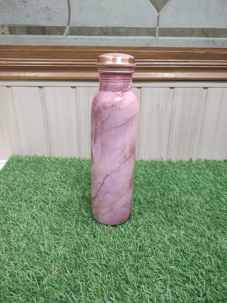 Vedicaa Pure Copper Bottle Pink Color