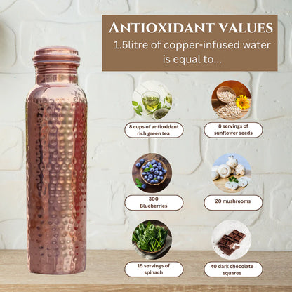Vedicaa Ayurvedic Pure Copper Bottle