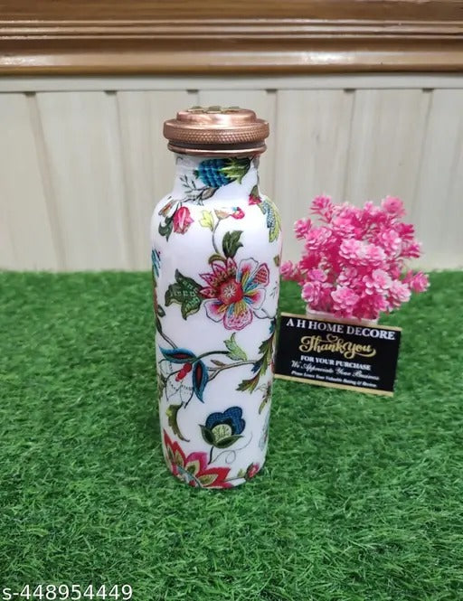 Vedicaa Pure Copper Flower Print