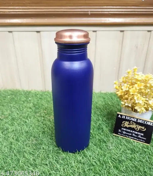 Vedicaa Pure Copper Blue Matt Color