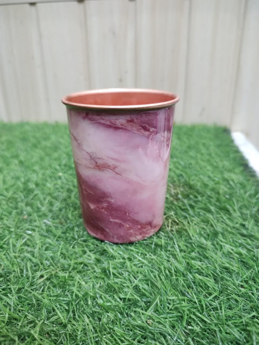 Vedicaa Pure Copper Pink Tumbler