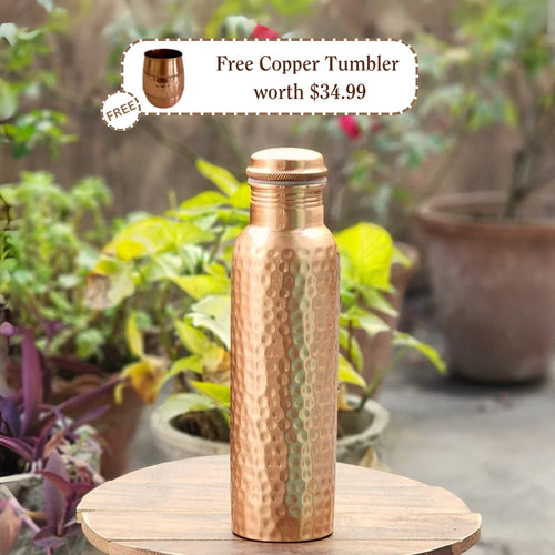 Vedicaa Ayurvedic Pure Copper Bottle