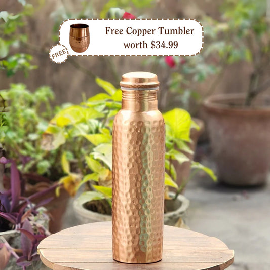Vedicaa Ayurvedic Pure Copper Bottle